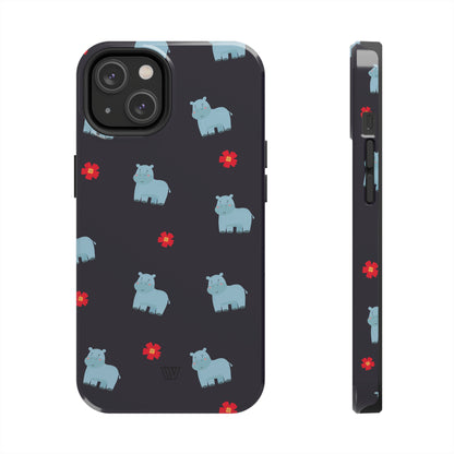 HIPPO PATTERN | Tough iPhone Case - Trovvve