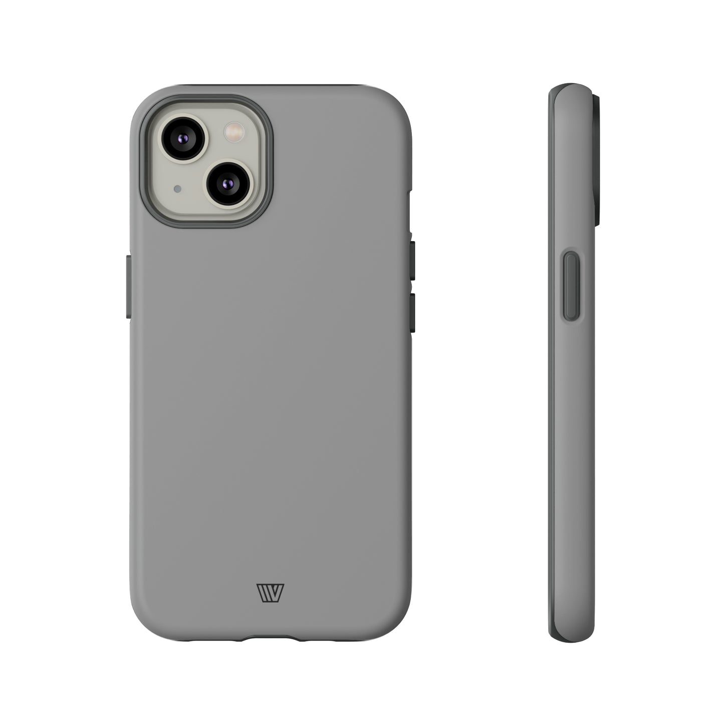 SOLID GRAY | Tough Phone Case - Trovvve