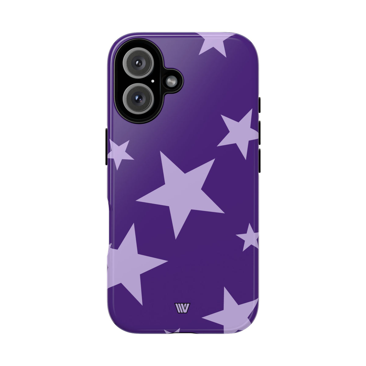 PURPLE BOLD STARS | Tough Phone Case