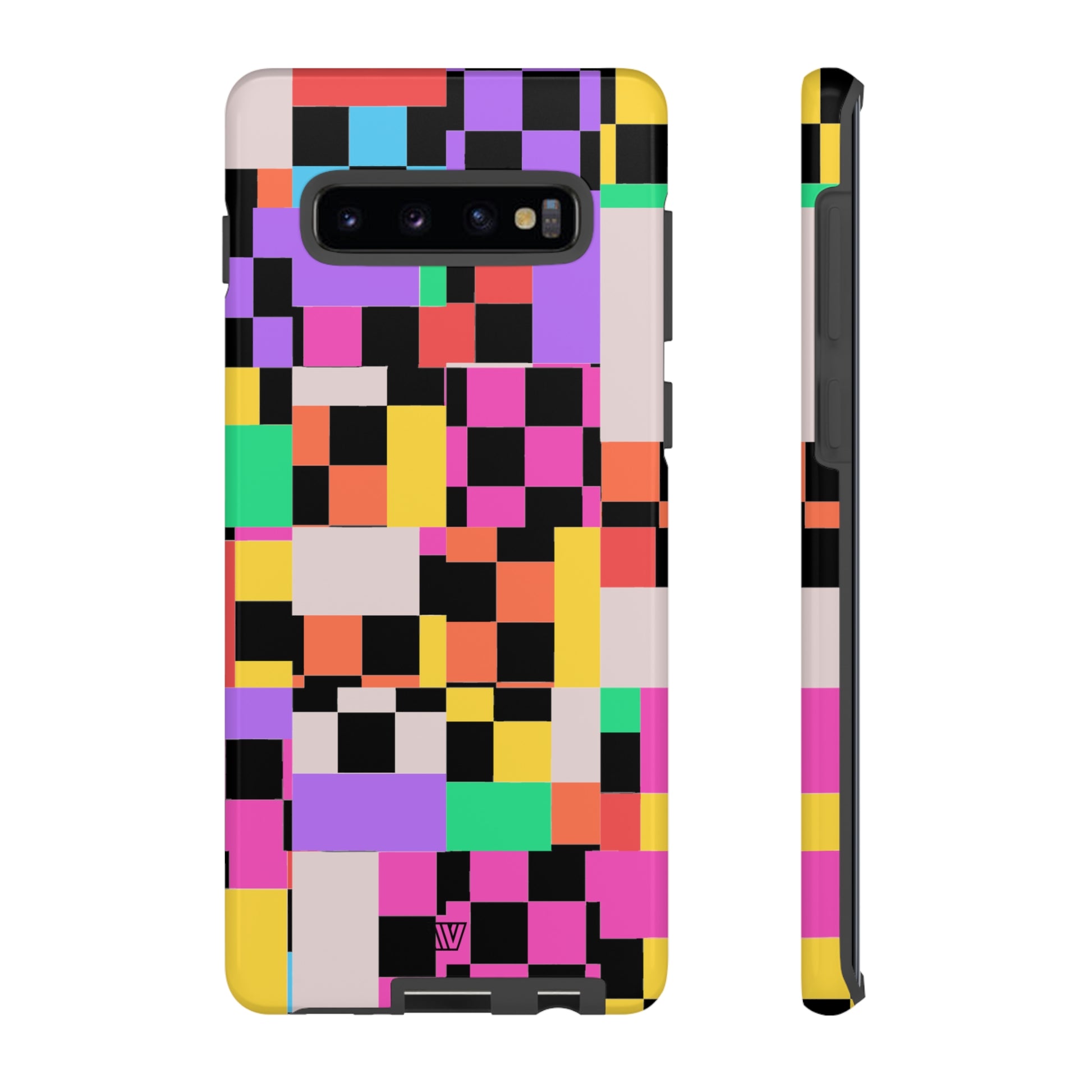 MASHED UP CHECKERBOARD | Tough Phone Case - Trovvve