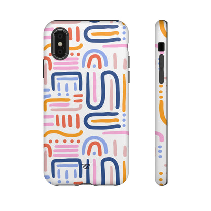 MEMPHIS BOLD LINES | Tough Phone Case - Trovvve