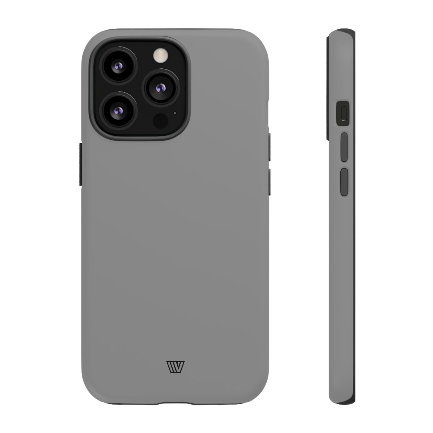 SOLID GRAY | Tough Phone Case - Trovvve