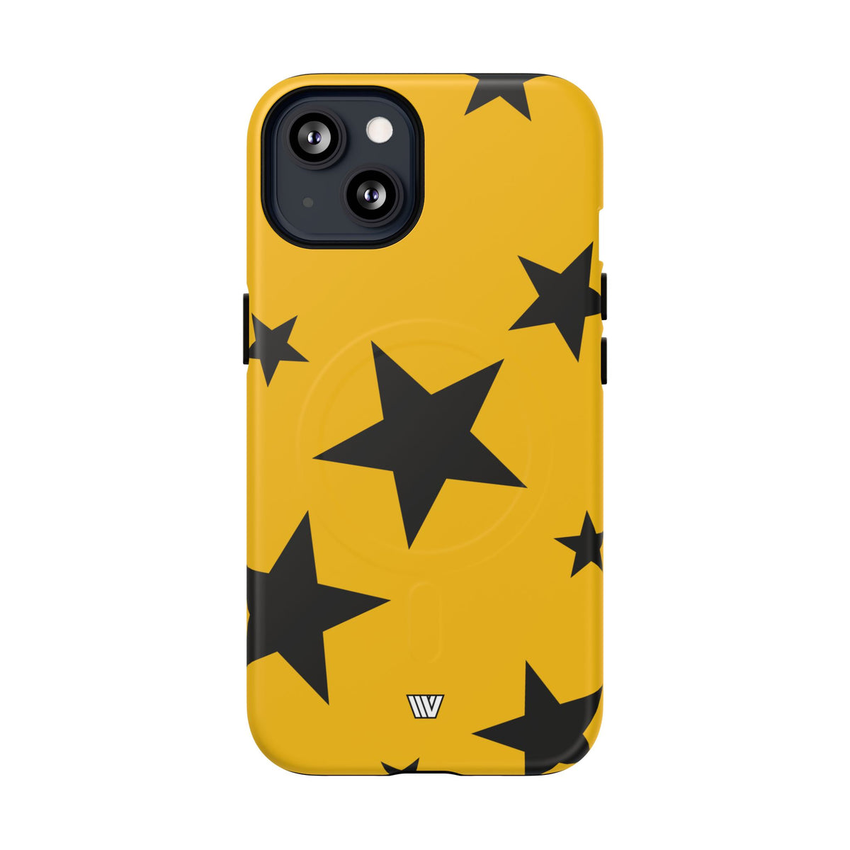 YELLOW BOLD STARS | MagSafe Tough iPhone Case