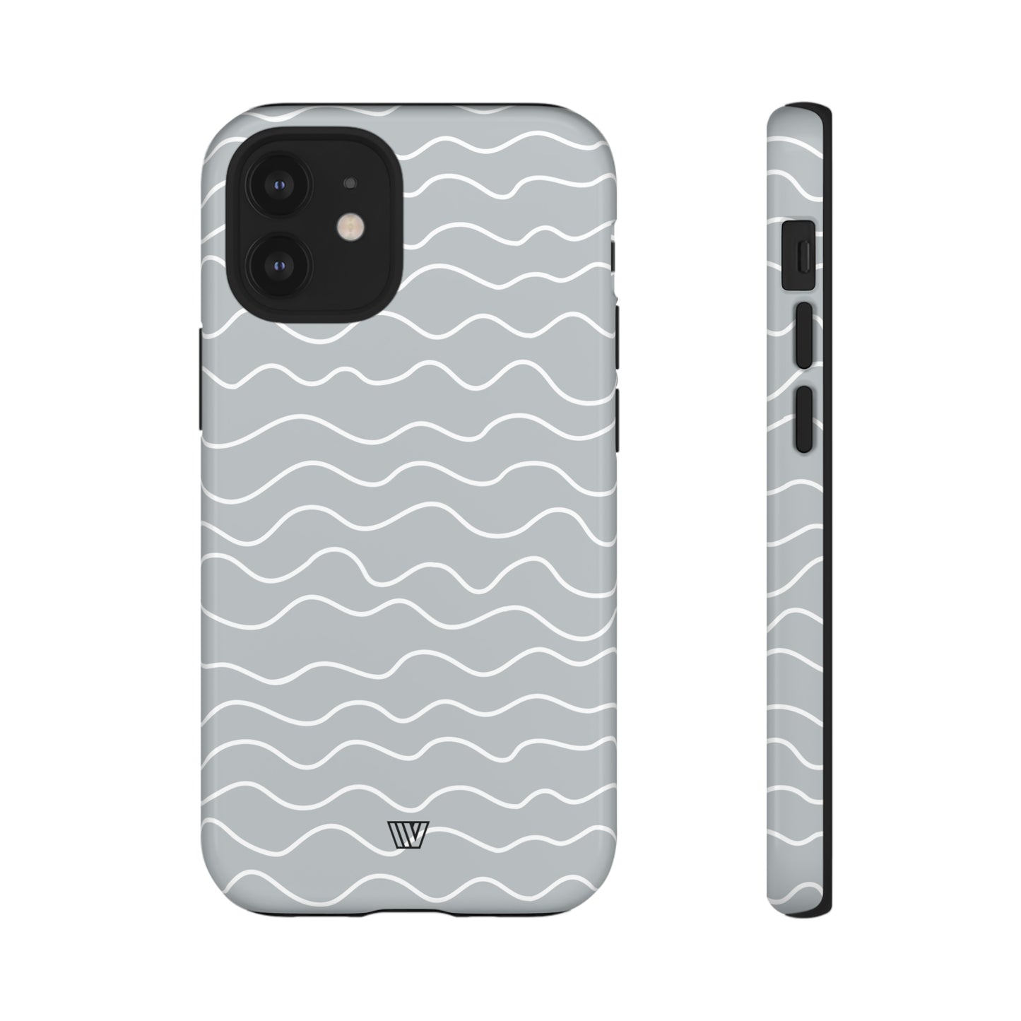 GRAY WAVES | Tough Phone Case