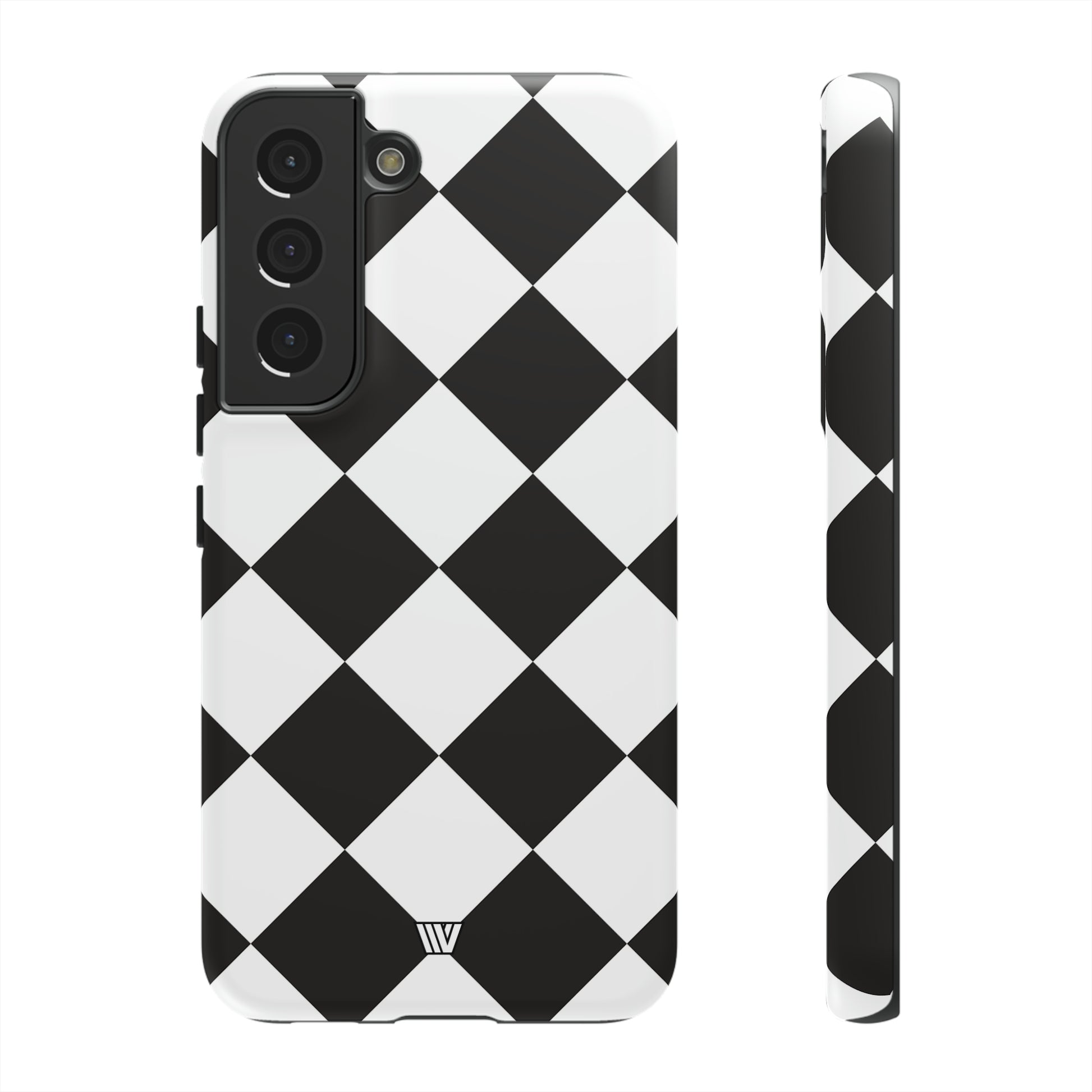 BLACK & WHITE DIAMOND | Tough Phone Case - Trovvve