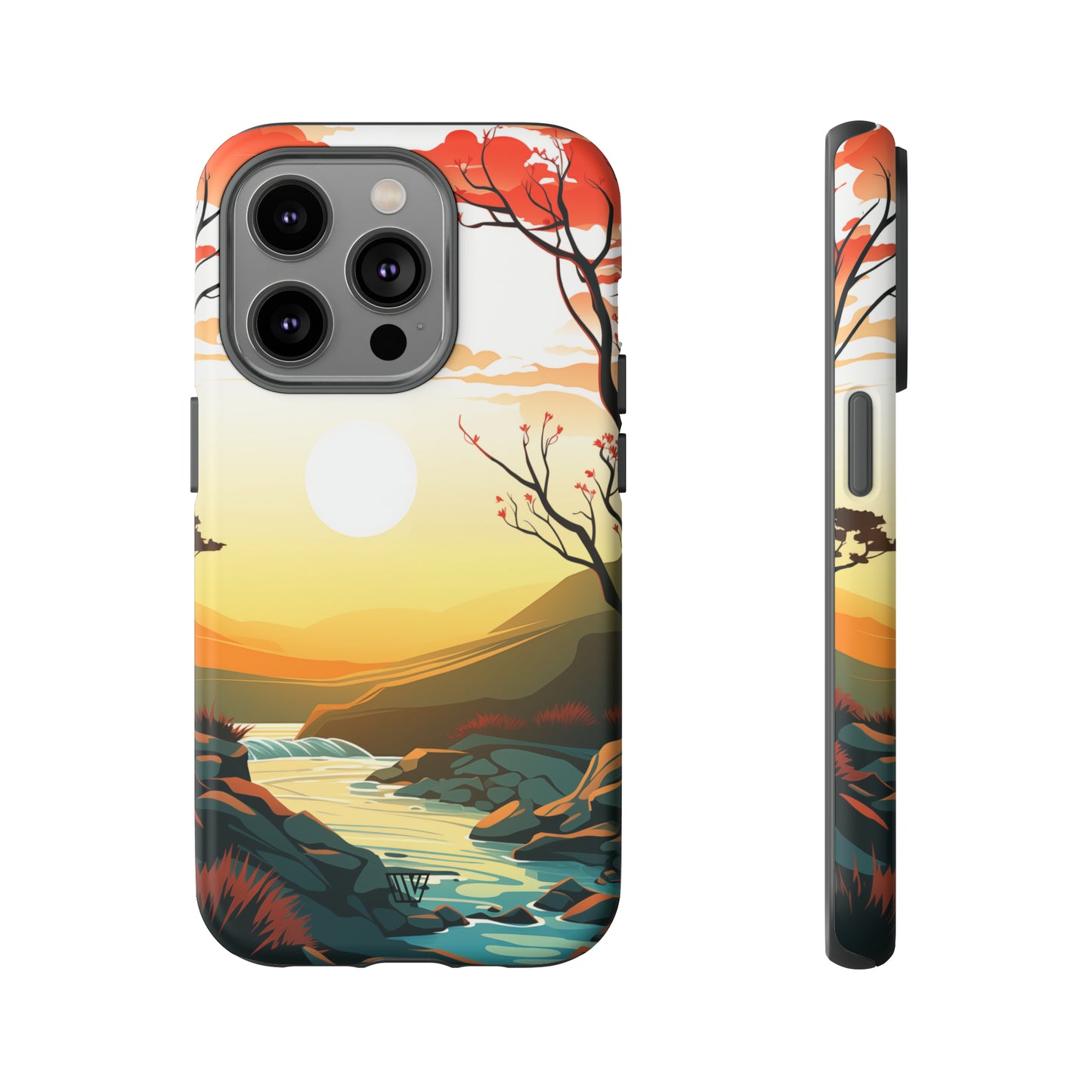 RIVER SUNSET | Tough Phone Case - Trovvve