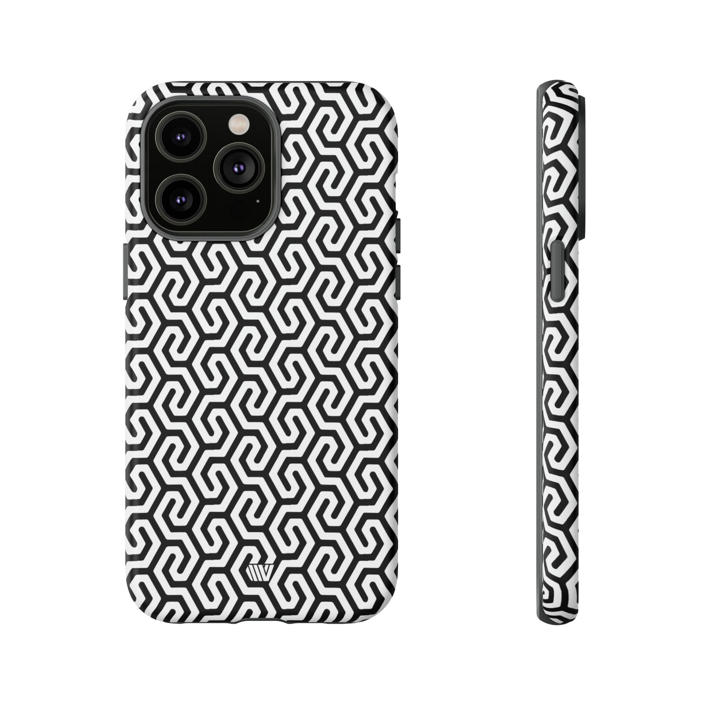 ABSTRACT INTERLOCKING PATTERN | Tough Phone Case