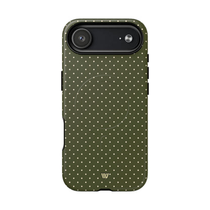 OLIVE CONFETTI | MagSafe Tough iPhone Case