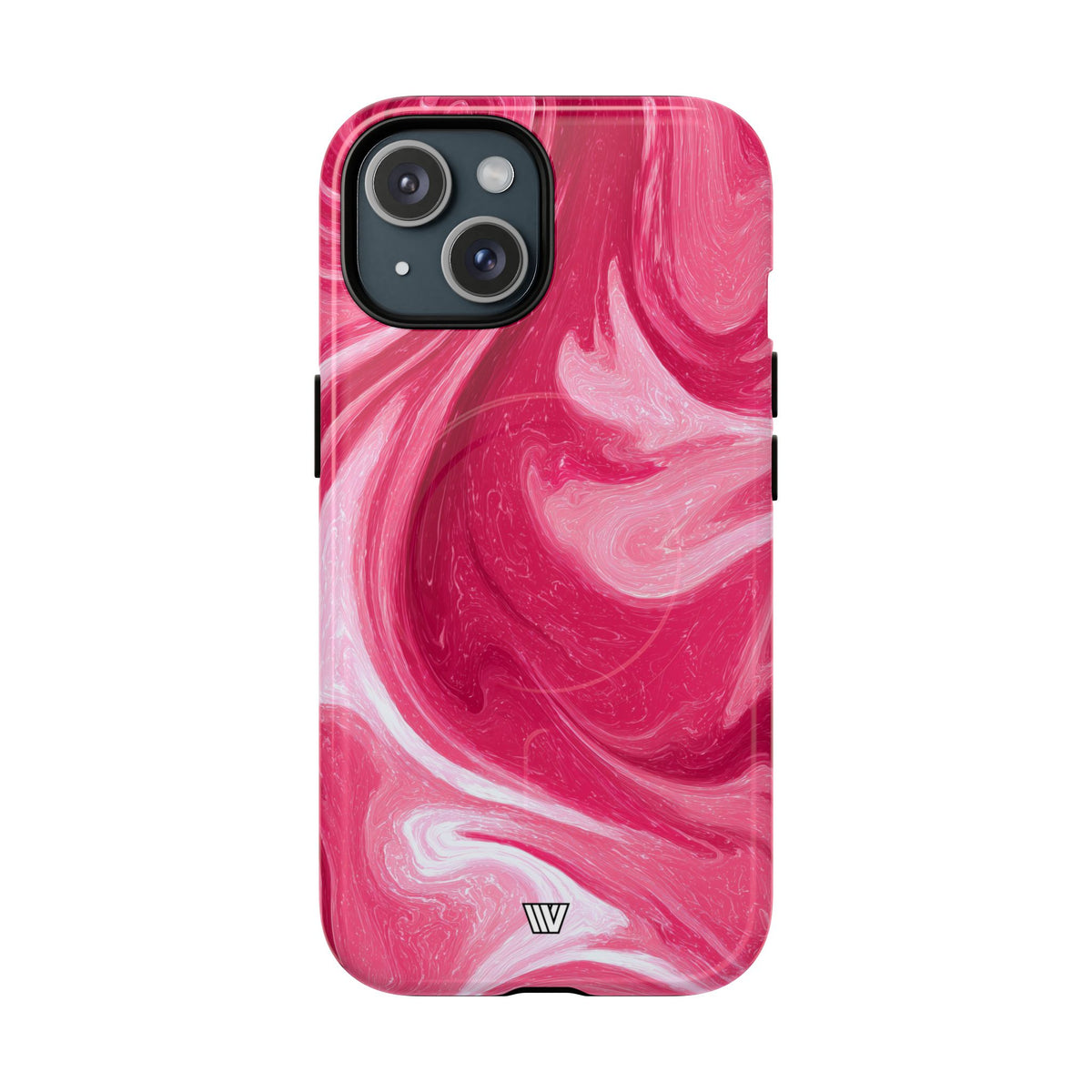 Strawberry Storm MagSafe Tough iPhone Case – iPhone 15, Glossy