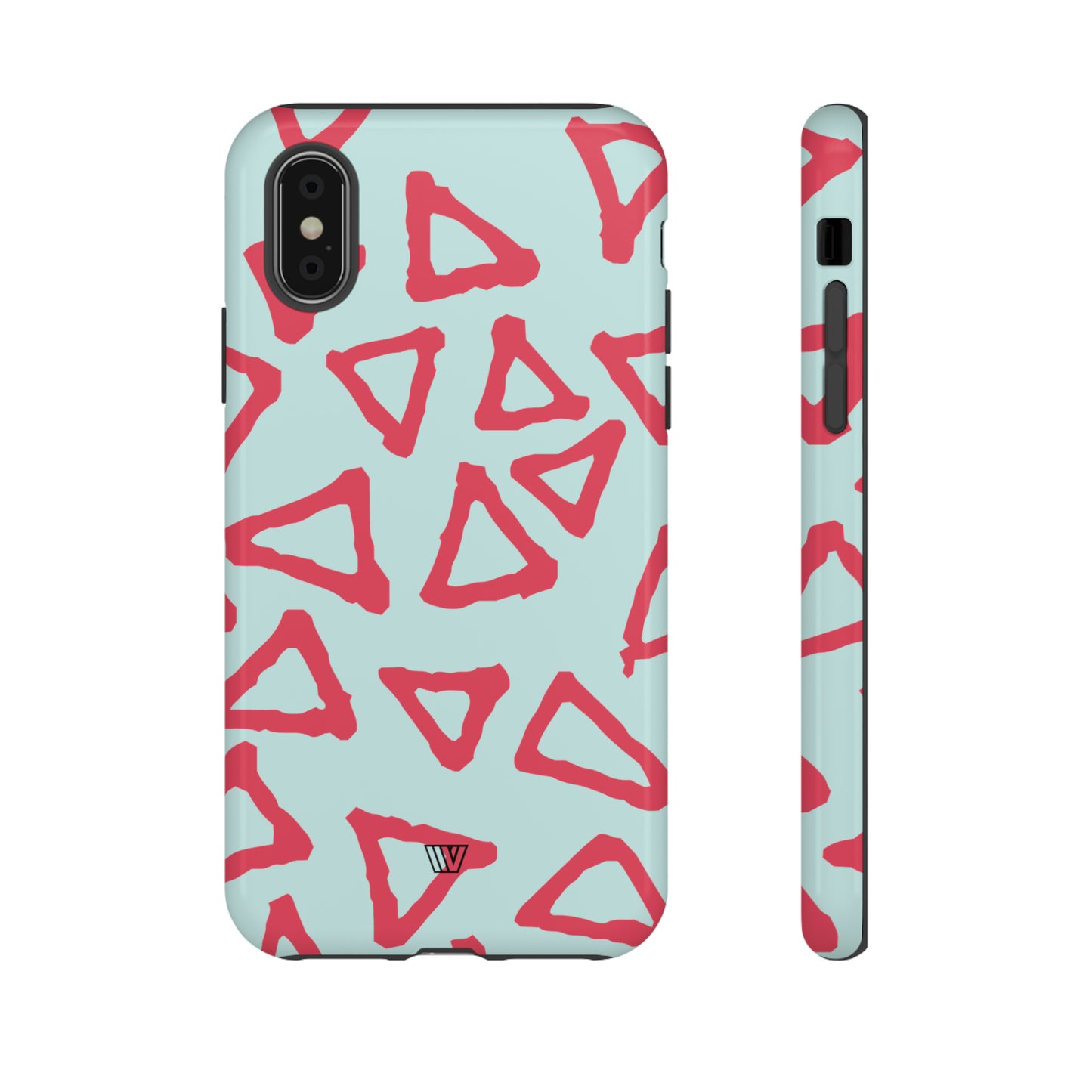 TRIANGLE DOODLE | Tough Phone Case