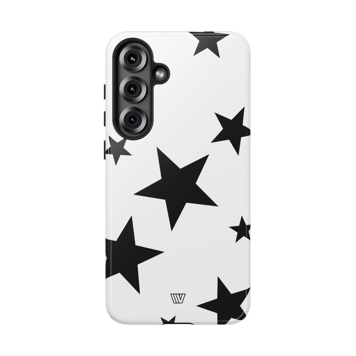 ALL WHITE BOLD STARS | Tough Phone Case
