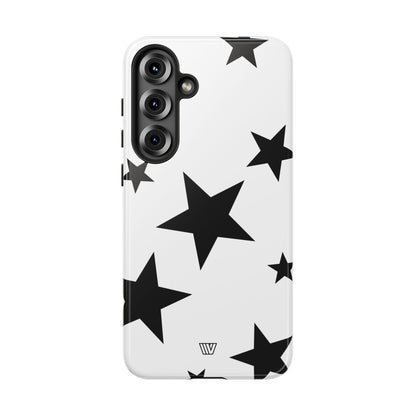 ALL WHITE BOLD STARS | Tough Phone Case