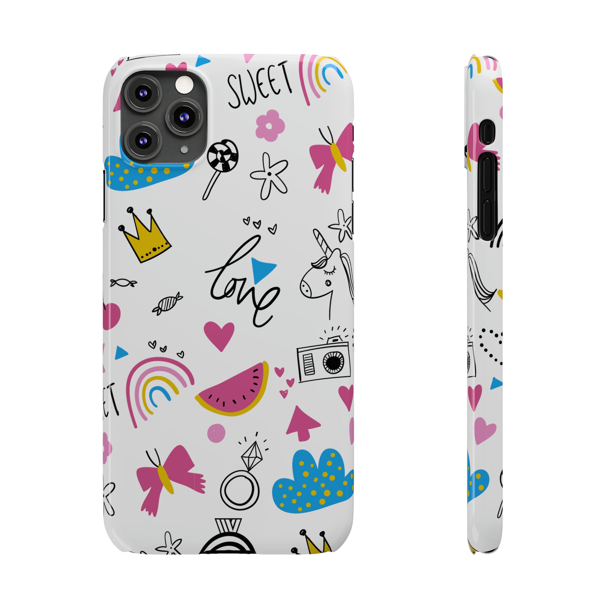 SWEET LOVE | Slim iPhone Case - Trovvve