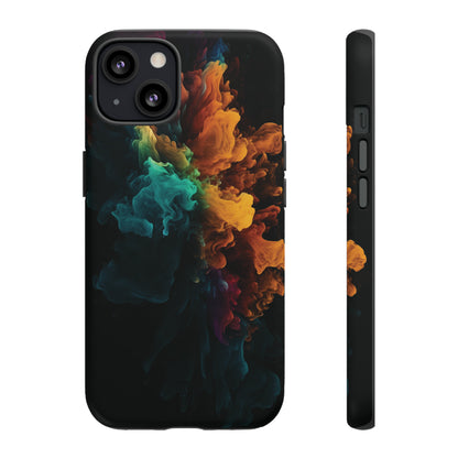 COLORFUL SMOKE EXPLOSION | Tough Phone Case