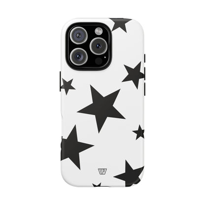 ALL WHITE BOLD STARS | Tough Phone Case
