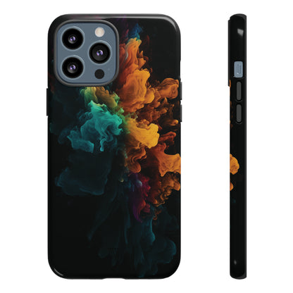 COLORFUL SMOKE EXPLOSION | Tough Phone Case