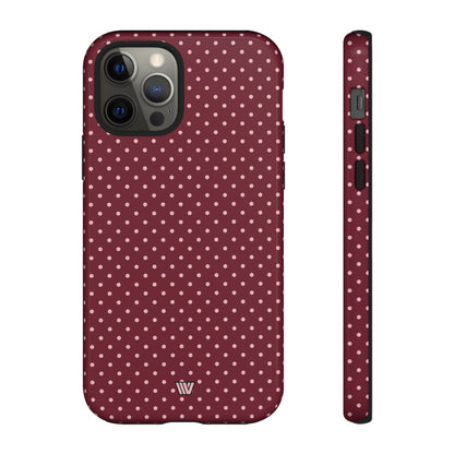 CLARET DOT | Tough Phone Case