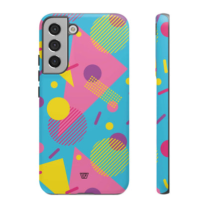 80s / 90s RETO PATTERN LIGHT BLUE | Tough Phone Case