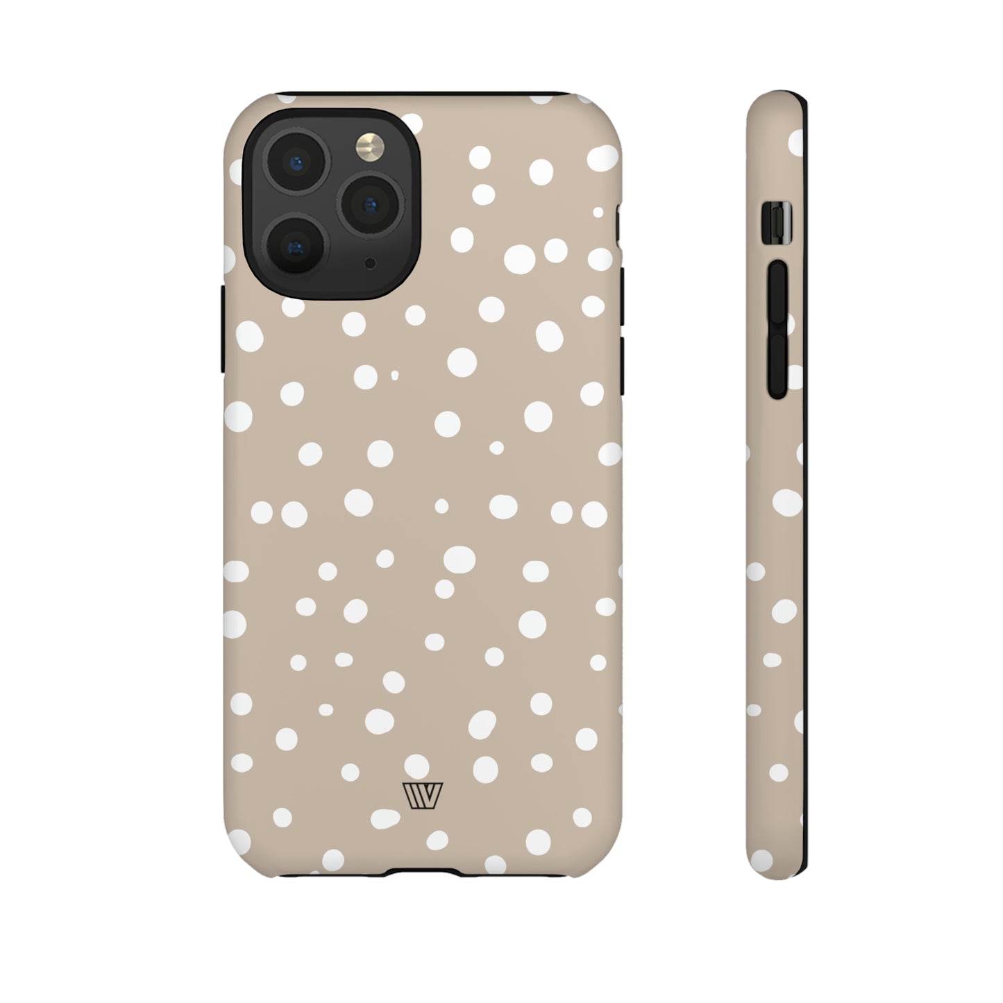 BEIGE DOTS | Tough Phone Case - Trovvve