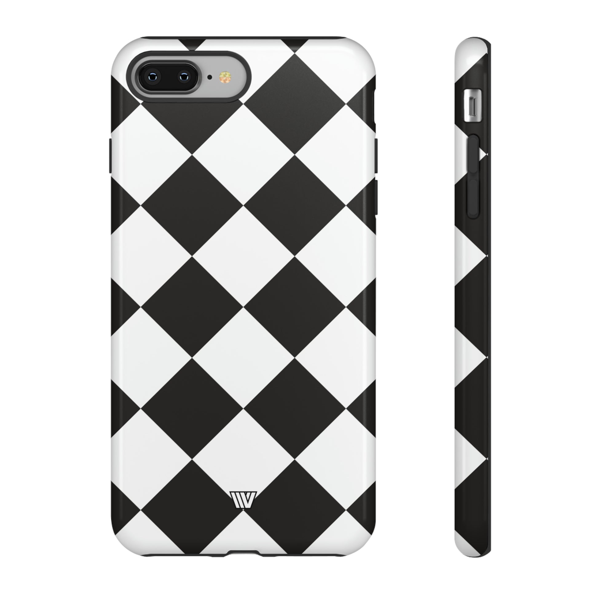 BLACK & WHITE DIAMOND | Tough Phone Case - Trovvve