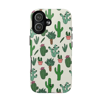 CACTUS DOODLES | MagSafe Tough iPhone Case