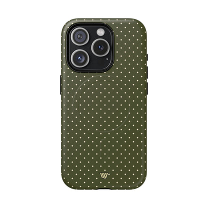 OLIVE CONFETTI | MagSafe Tough iPhone Case