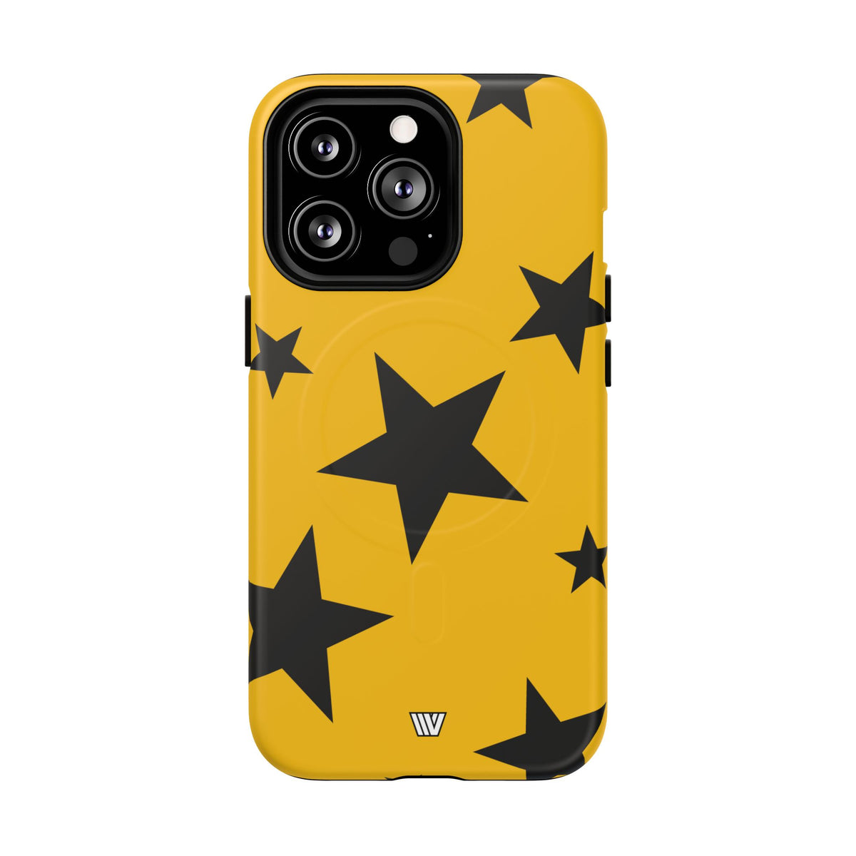 YELLOW BOLD STARS | MagSafe Tough iPhone Case