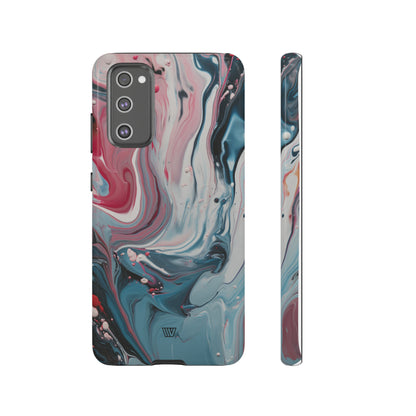 BLUE PASTEL SWIRL | Tough Phone Case - Trovvve