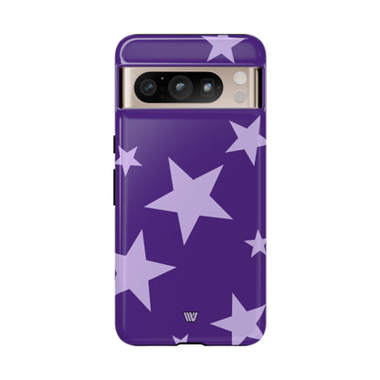 PURPLE BOLD STARS | Tough Phone Case