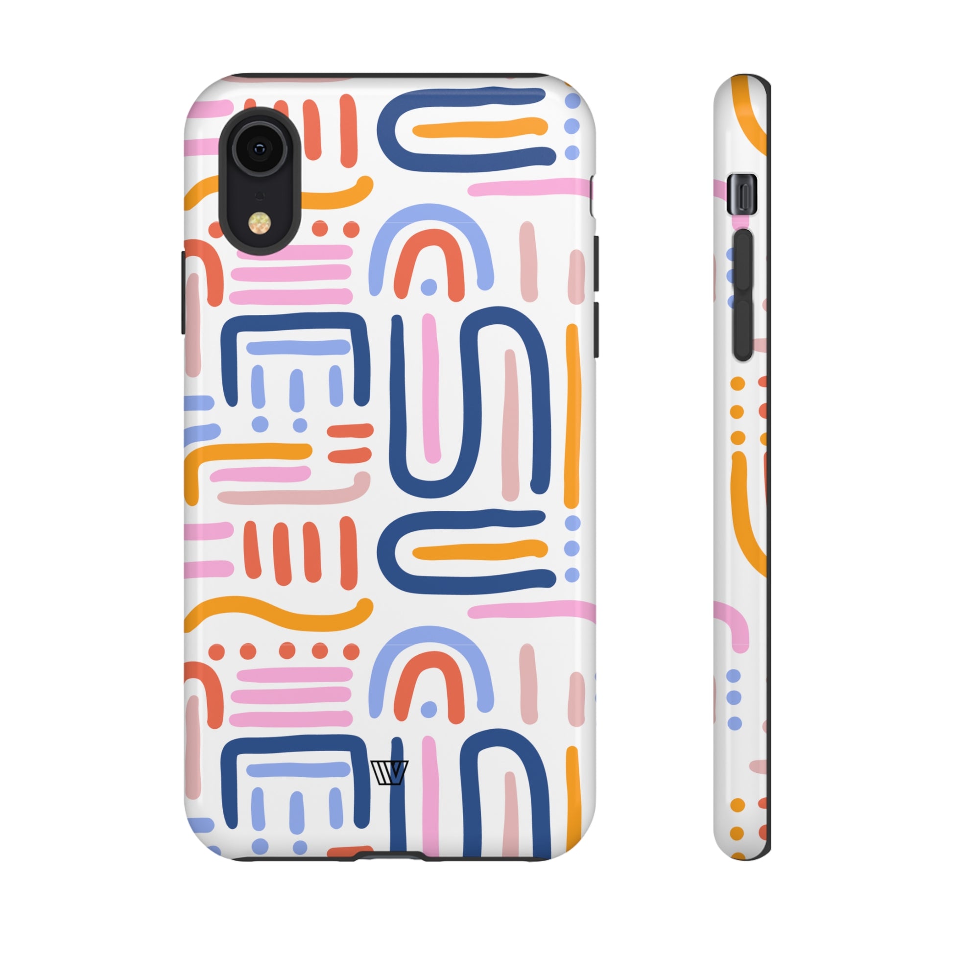 MEMPHIS BOLD LINES | Tough Phone Case - Trovvve