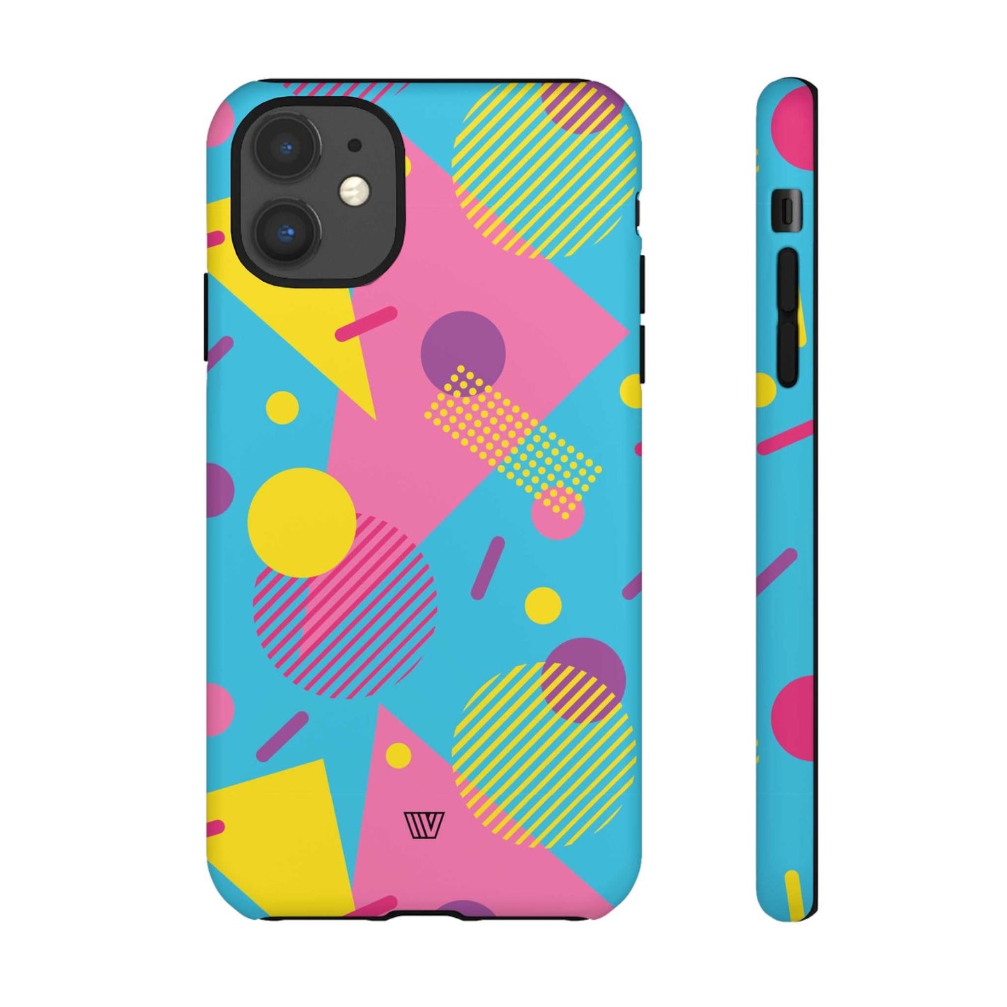 80s / 90s RETO PATTERN LIGHT BLUE | Tough Phone Case