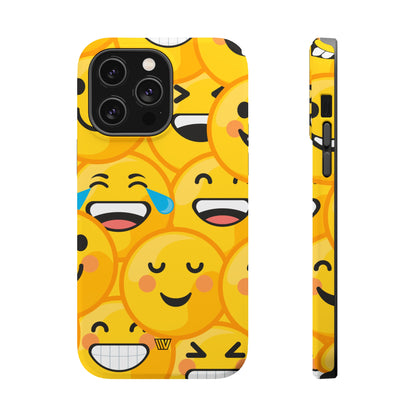 EMOJI FACES | MagSafe Tough iPhone Case - Trovvve