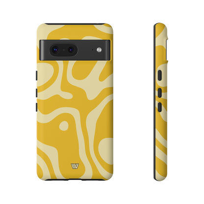 YELLOW SWIRL | Tough Phone Case