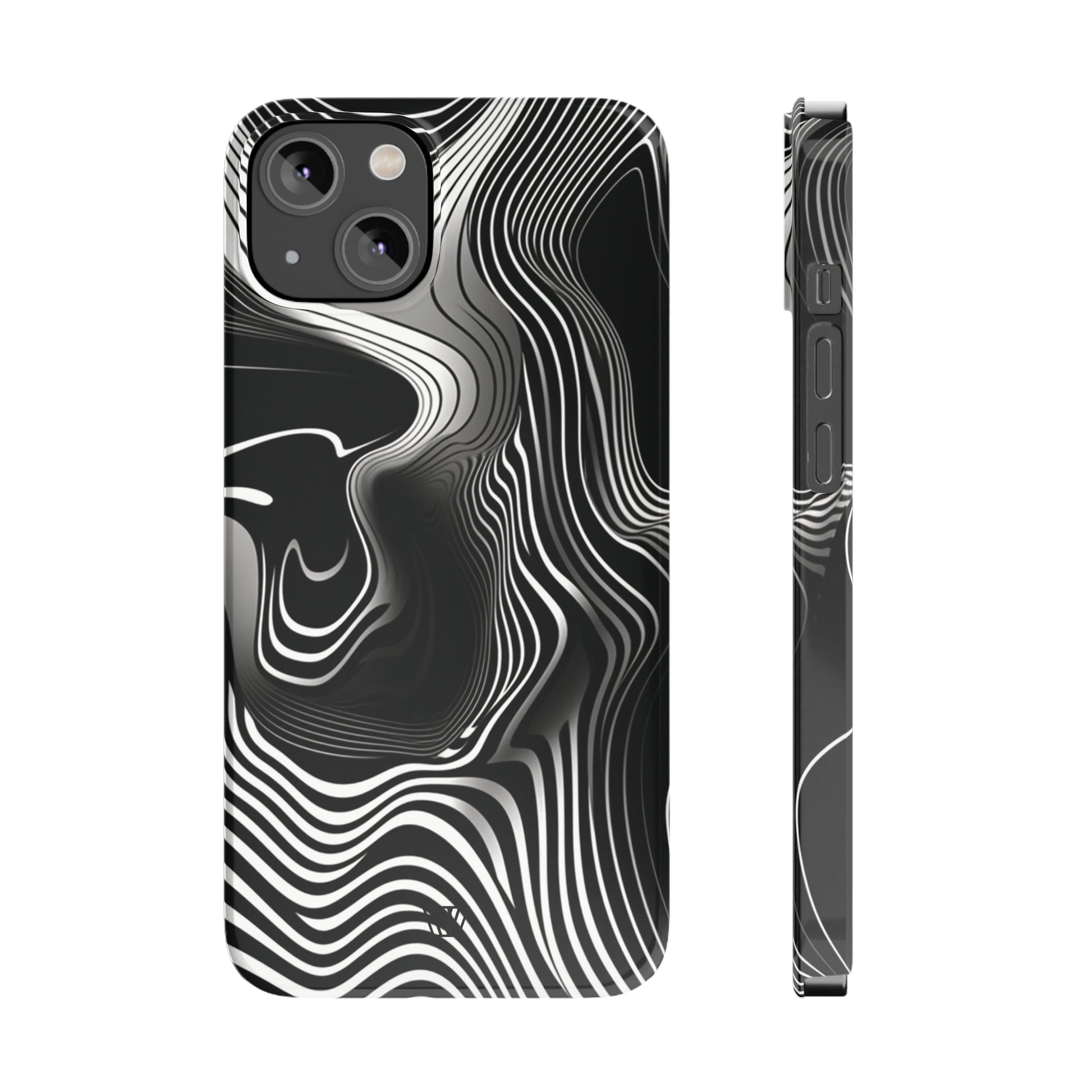 ABSTRACT ZEBRA STRIPES | Slim iPhone Case - Trovvve