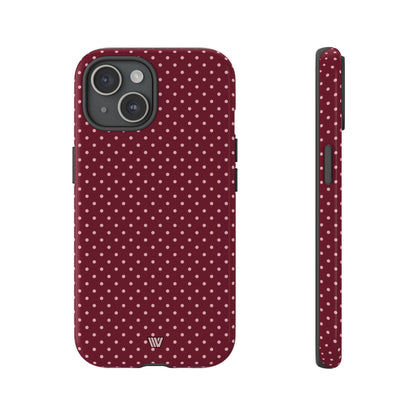 CLARET DOT | Tough Phone Case