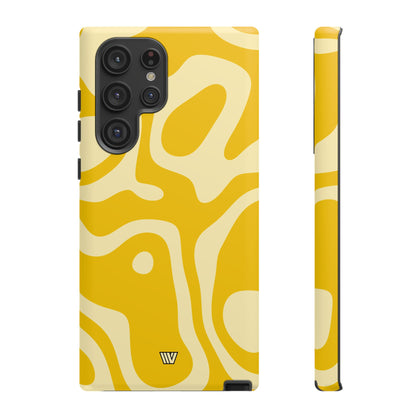YELLOW SWIRL | Tough Phone Case