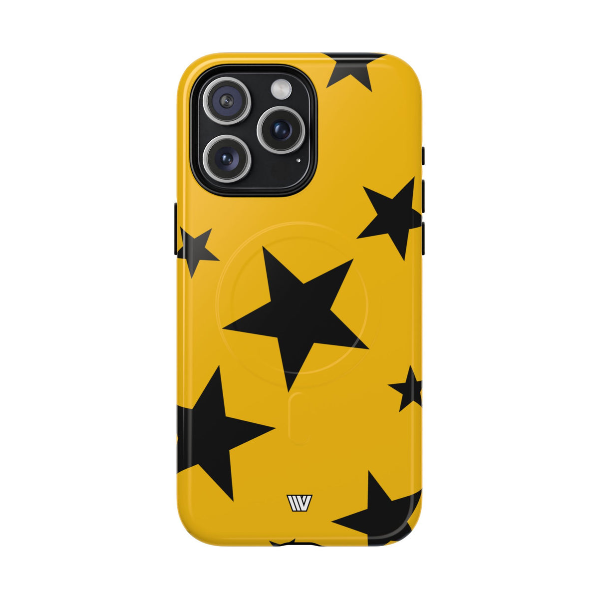 YELLOW BOLD STARS | MagSafe Tough iPhone Case