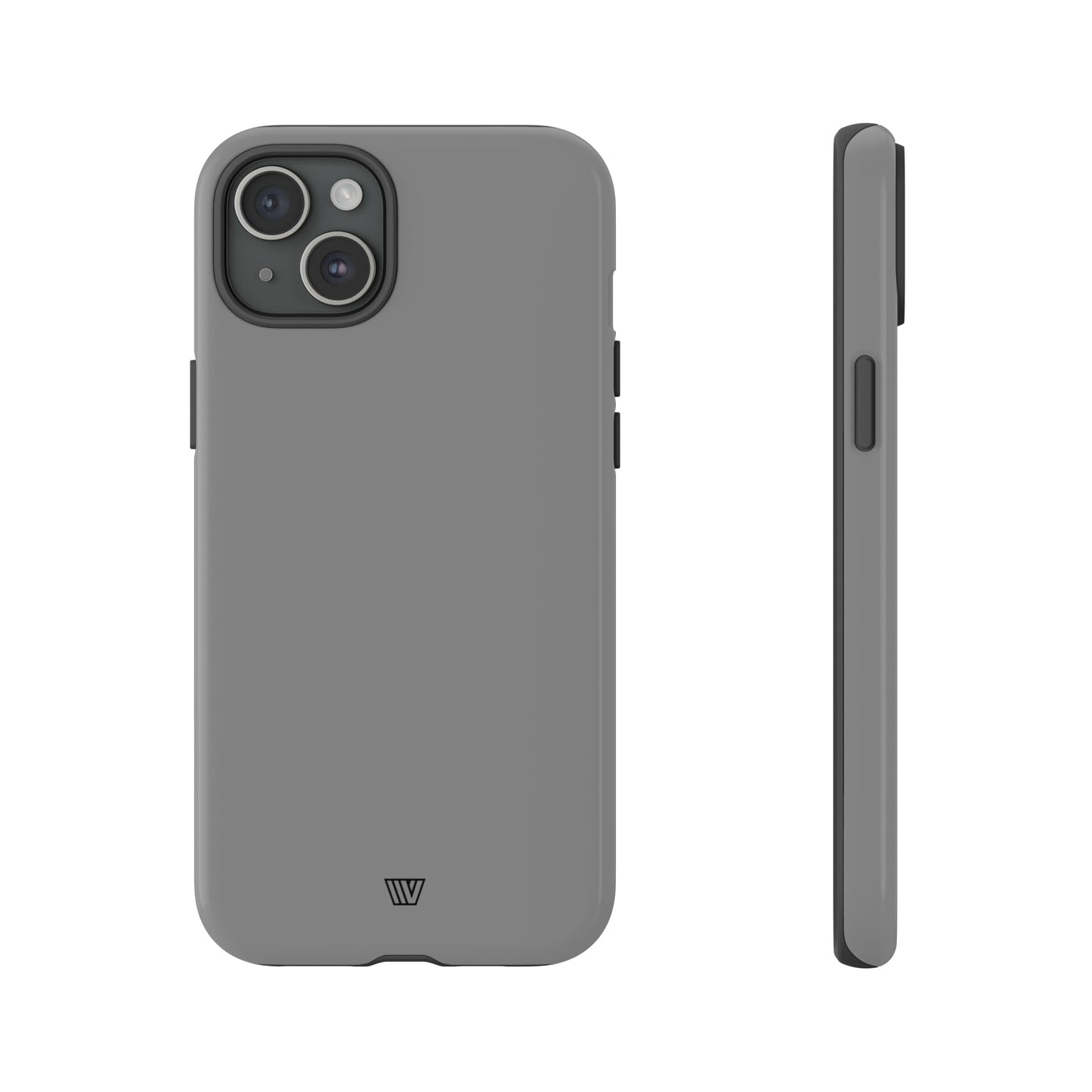 SOLID GRAY | Tough Phone Case - Trovvve