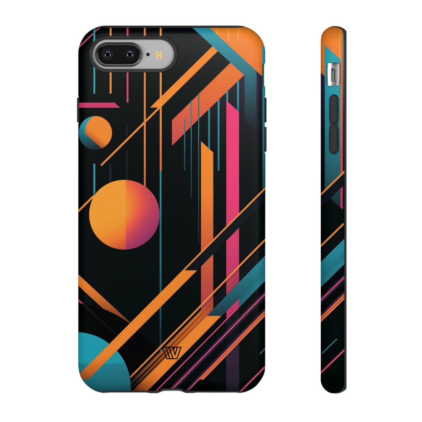 BOLD RETRO LINES | Tough Phone Case - Trovvve