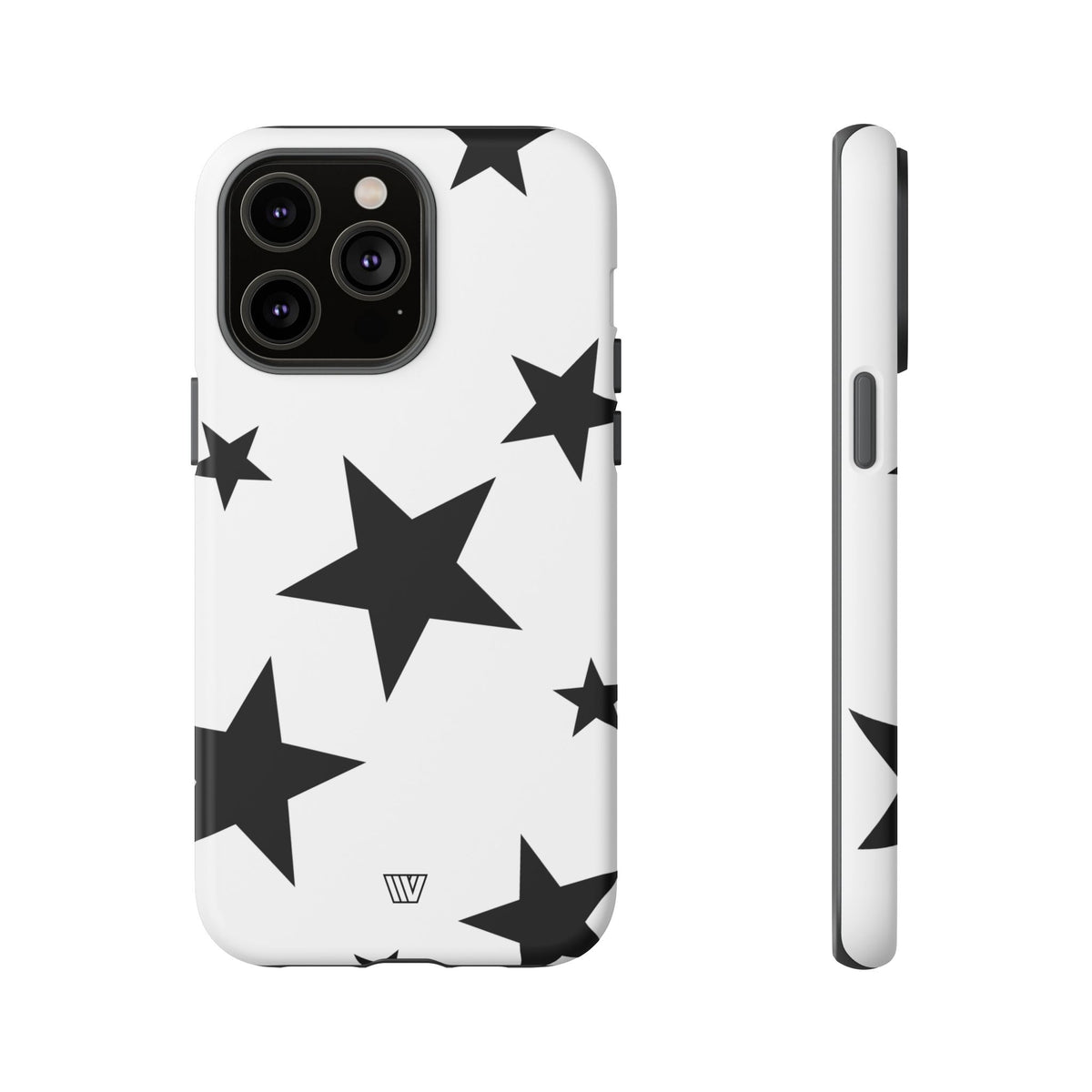 ALL WHITE BOLD STARS | Tough Phone Case