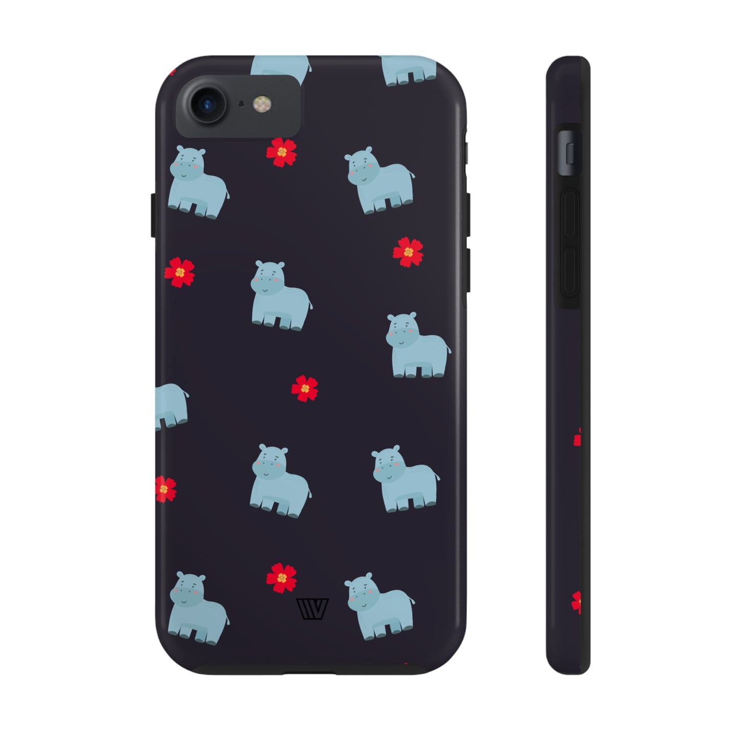 HIPPO PATTERN | Tough iPhone Case - Trovvve