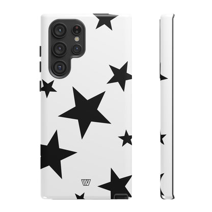 ALL WHITE BOLD STARS | Tough Phone Case