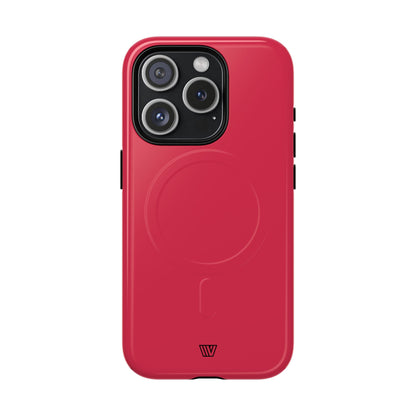 RED AMARANTH | MagSafe Tough iPhone Case