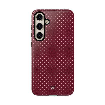 CLARET DOT | Tough Phone Case
