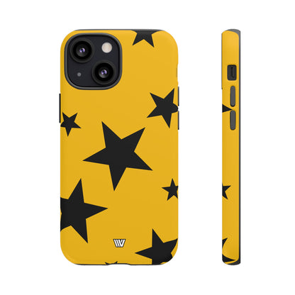 YELLOW BOLD STARS | Tough Phone Case