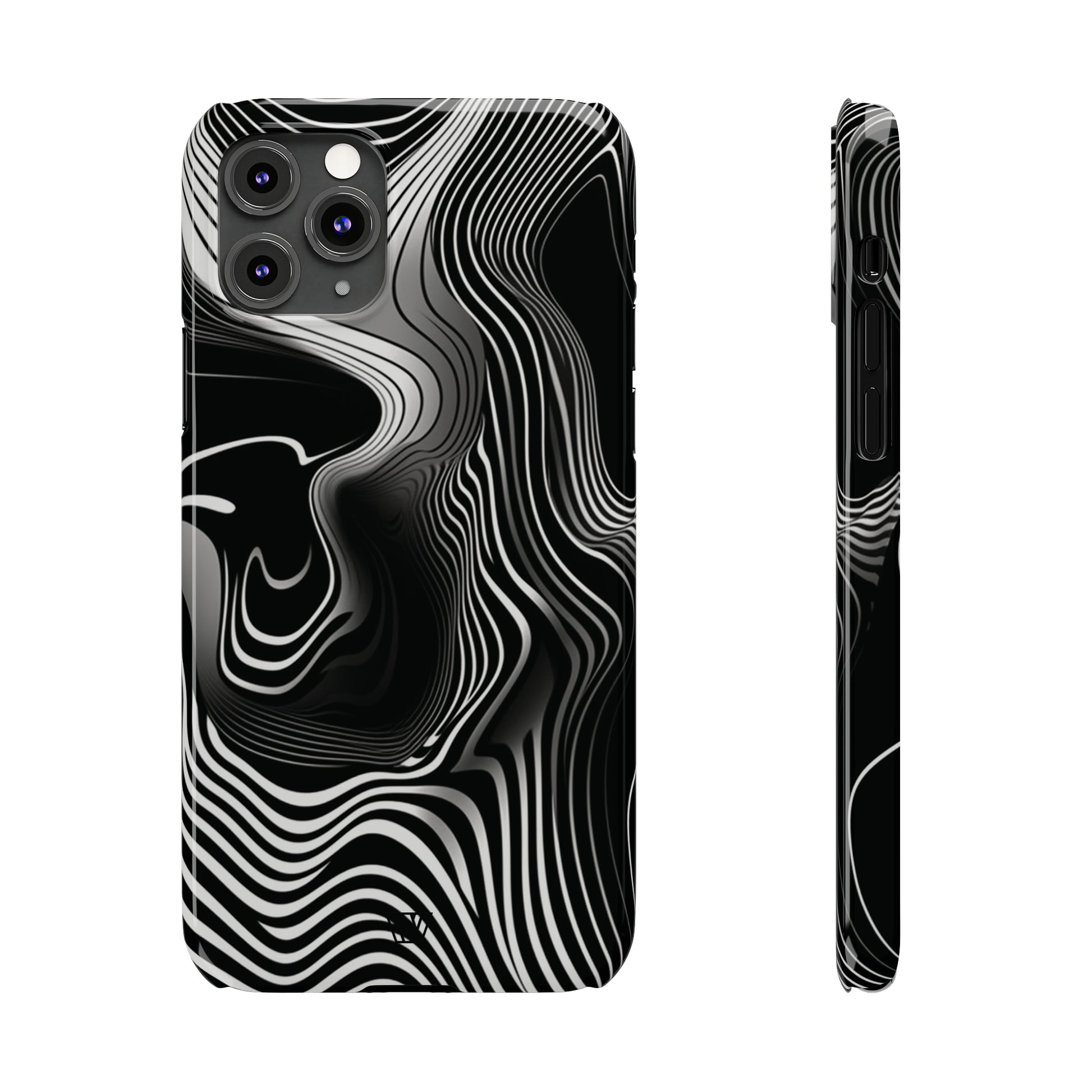 ABSTRACT ZEBRA STRIPES | Slim iPhone Case - Trovvve