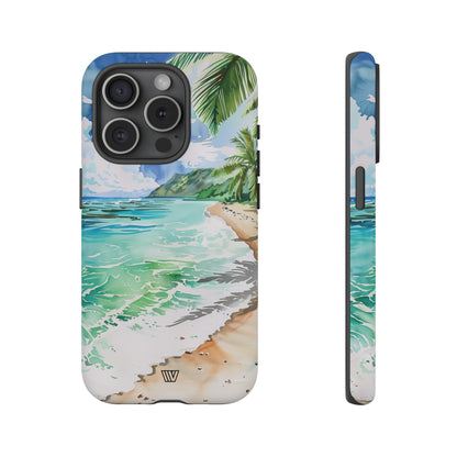 WATERCOLOR BEACH | Tough Phone Case