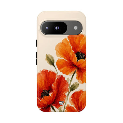 WILD POPPIES | Tough Phone Case