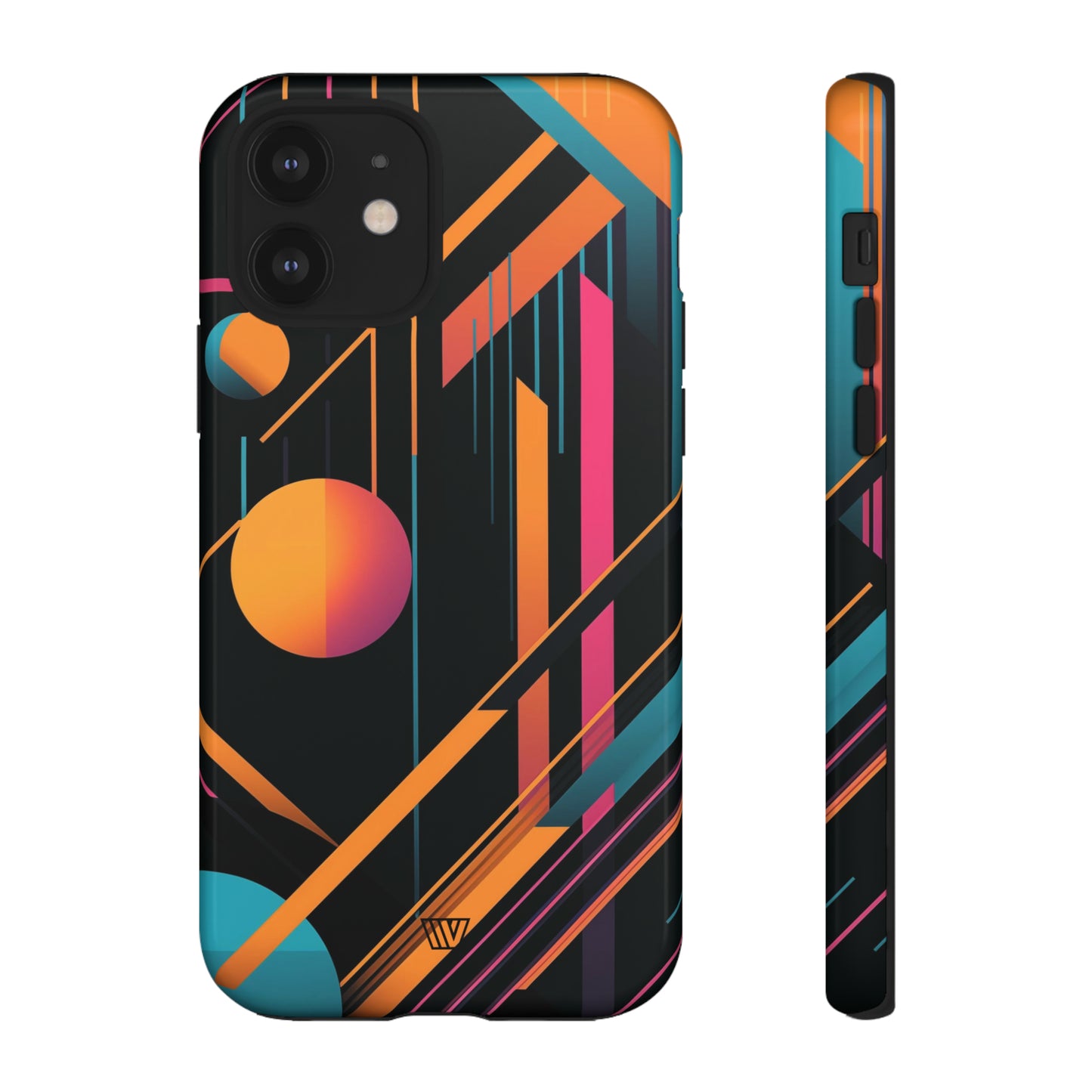 BOLD RETRO LINES | Tough Phone Case - Trovvve