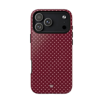 CLARET DOT | MagSafe Tough iPhone Case